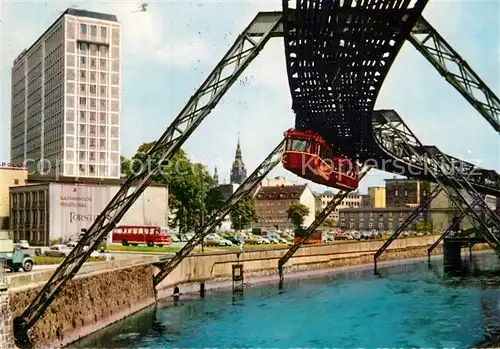 AK / Ansichtskarte Wuppertal Schwebebahn Kat. Wuppertal