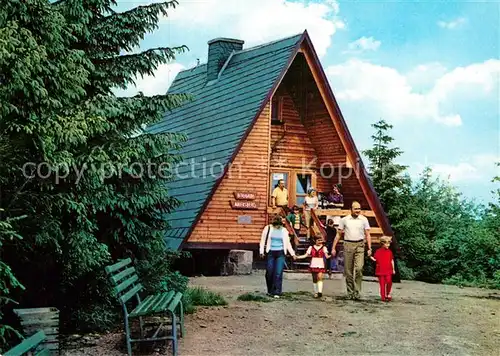 AK / Ansichtskarte Suhl Thueringer Wald Bergbaude Adlersberg Kat. Suhl