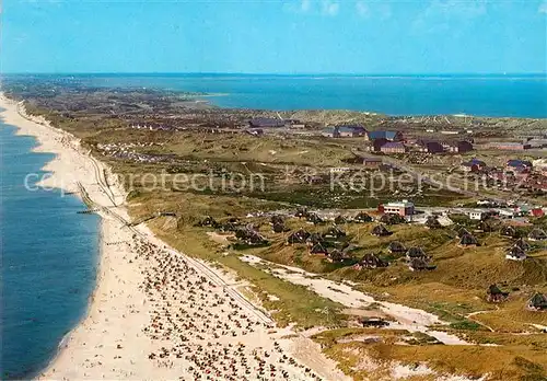 AK / Ansichtskarte Hoernum Sylt Fliegeraufnahme Kat. Hoernum (Sylt)