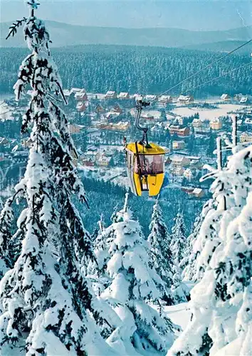 AK / Ansichtskarte Seilbahn Bocksberg Goslar Hahnenklee  Kat. Bahnen