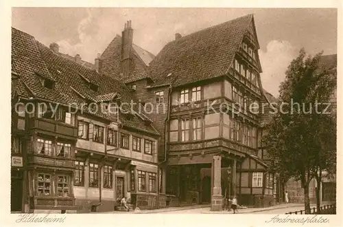 AK / Ansichtskarte Hildesheim Andreasplatz Kat. Hildesheim