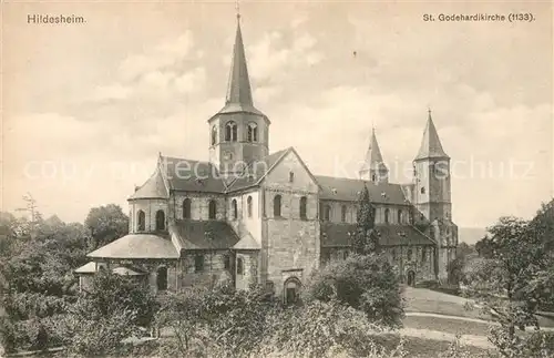 AK / Ansichtskarte Hildesheim St. Godehardikirche Kat. Hildesheim