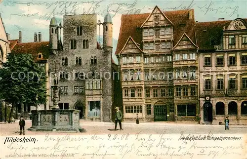 AK / Ansichtskarte Hildesheim Wedekind Tempelherrenhaus Kat. Hildesheim