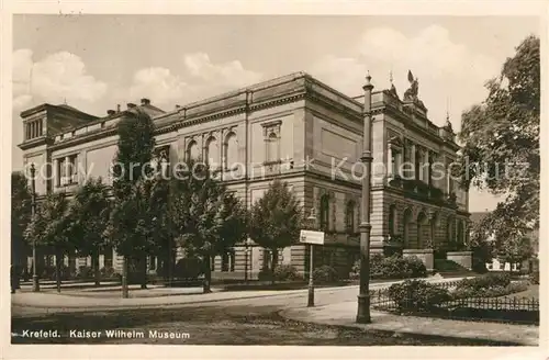 AK / Ansichtskarte Krefeld Kaiser Wilhelm Museum Kat. Krefeld