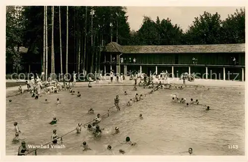 AK / Ansichtskarte Warmbad Villach Freibad Kat. Villach