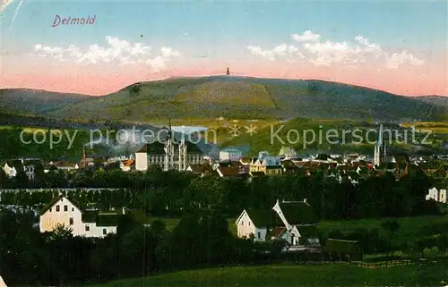 AK / Ansichtskarte Detmold Stadtpanorama Kat. Detmold