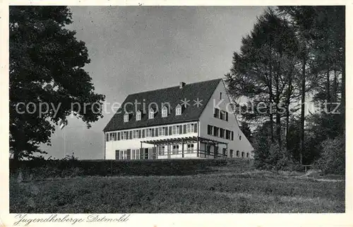 AK / Ansichtskarte Detmold Jugendherberge auf dem Hiddeser Berg Kat. Detmold