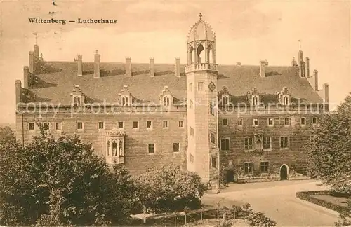 AK / Ansichtskarte Wittenberg Lutherstadt Lutherhaus Kat. Wittenberg