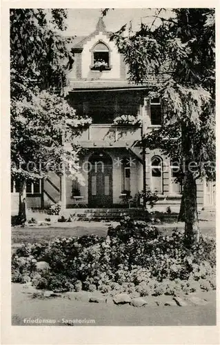 AK / Ansichtskarte Friedensau Sanatorium Kat. Moeckern Burg