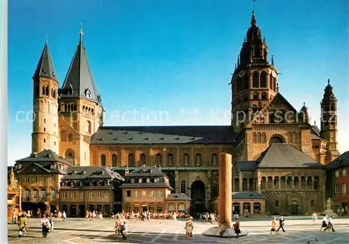 AK / Ansichtskarte Mainz Rhein Dom