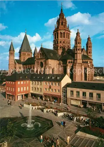 AK / Ansichtskarte Mainz Rhein Dom