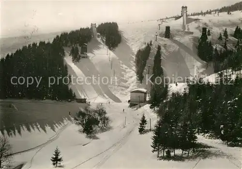 AK / Ansichtskarte Ski Flugschanze Oberwiesenthal  Kat. Sport