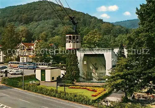 AK / Ansichtskarte Seilbahn Burgberg Bad Harzburg Kat. Bahnen