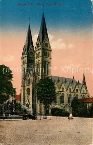 AK / Ansichtskarte Osnabrueck Herz Jesu Kirche Kat. Osnabrueck