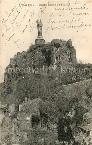 AK / Ansichtskarte Le Puy en Velay Notre Dame de France Kat. Le Puy en Velay