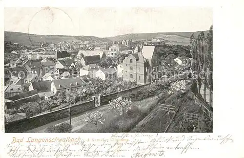 AK / Ansichtskarte Bad Langenschwalbach Panorama Blick von der Kemeler Chaussee