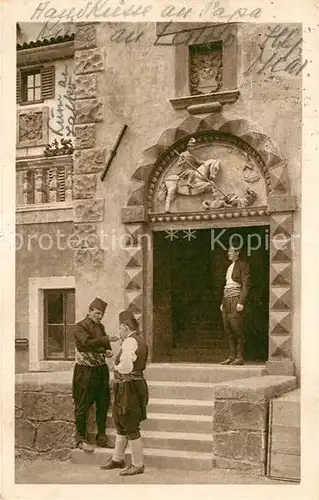 AK / Ansichtskarte Lovrana St Georgshaus Kat. Kroatien