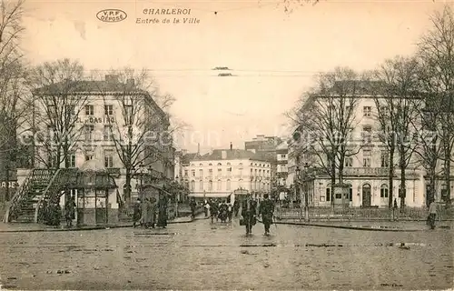 AK / Ansichtskarte Charleroi Hainaut Wallonie Entree de la Ville Kat. 