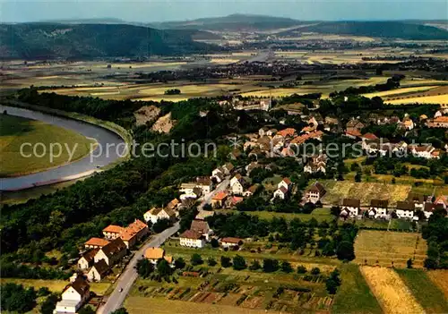 AK / Ansichtskarte Fuerstenberg Weser Fliegeraufnahme Kat. Fuerstenberg