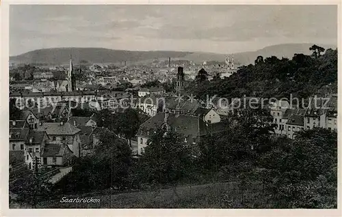 AK / Ansichtskarte Saarbruecken Teilansicht  Kat. Saarbruecken