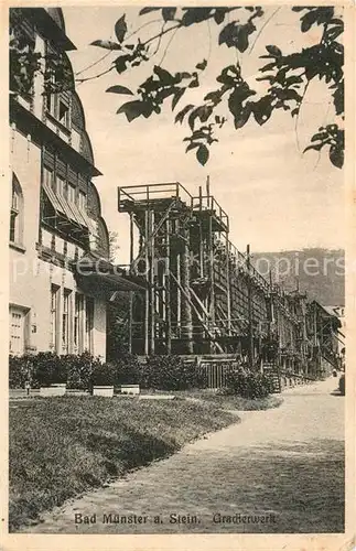 AK / Ansichtskarte Bad Muenster Stein Ebernburg Gradierwerk Kat. Bad Muenster am Stein Ebernburg