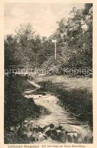 AK / Ansichtskarte Rengsdorf Weg zur Ruine Braunsberg Kat. Rengsdorf