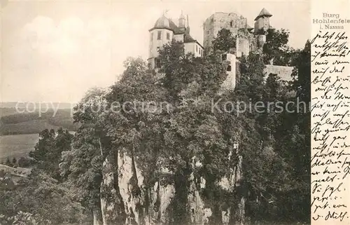 AK / Ansichtskarte Nassau Bad Burg Holenfels Kat. Nassau Lahn