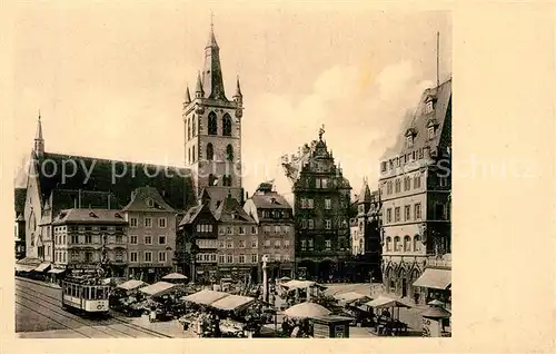 AK / Ansichtskarte Trier Hauptmarkt Gangolfkirche Stelpe Kat. Trier