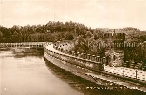 AK / Ansichtskarte Remscheid Talsperre Kat. Remscheid