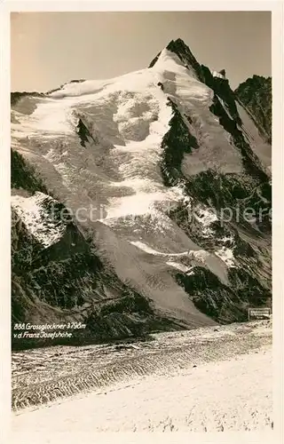 AK / Ansichtskarte Grossglockner Kaiser Franz Josefs Haus Kat. Oesterreich Kat. Heiligenblut