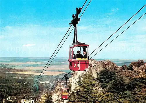 AK / Ansichtskarte Seilbahn Thale  Kat. Bahnen