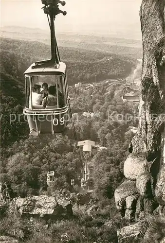 AK / Ansichtskarte Seilbahn Thale  Kat. Bahnen