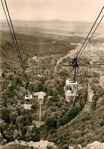 AK / Ansichtskarte Seilbahn Thale  Kat. Bahnen