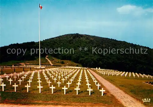 AK / Ansichtskarte Friedhof Cimetiere du Silberloch Hartmannswillerkopf  Kat. Tod