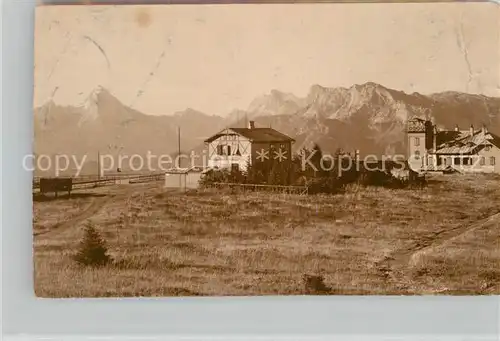 AK / Ansichtskarte Gaisberg Berggasthaus Alpen Kat. Salzburg