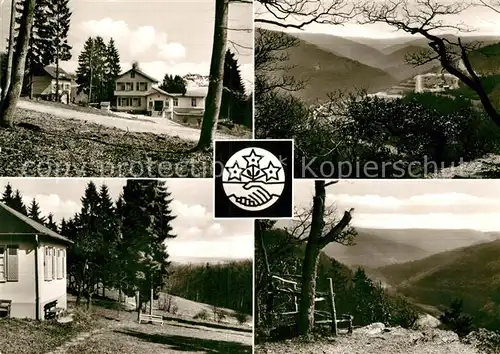 AK / Ansichtskarte Dickschied Naturfreundehaus am Atzmann Panorama Kat. Heidenrod