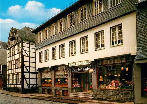 AK / Ansichtskarte Monschau Schloss Cafe Hotel Garni Kat. Monschau