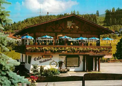 AK / Ansichtskarte Bodenmais Cafe Winklstueberl Kat. Bodenmais