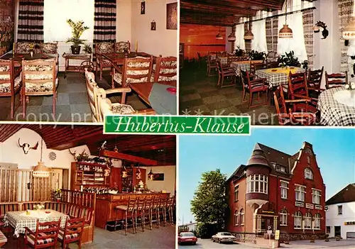 AK / Ansichtskarte Lunden Holstein Hubertus Klause Restaurant Bar Kat. Lunden