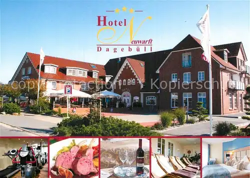 AK / Ansichtskarte Dagebuell Hotel Neuwarft Details Kat. Dagebuell