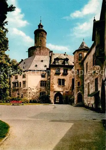 AK / Ansichtskarte Buedingen Hessen aeusserer Schlosshof Kat. Buedingen