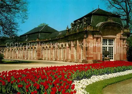 AK / Ansichtskarte Schwetzingen Schlossgarten Zirkelsaele Kat. Schwetzingen