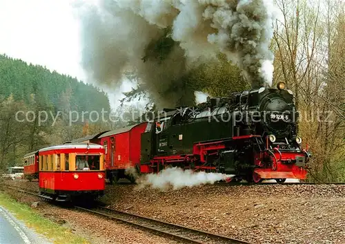 AK / Ansichtskarte Lokomotive 997236 5 Selketalbahn Alexisbad  Kat. Eisenbahn