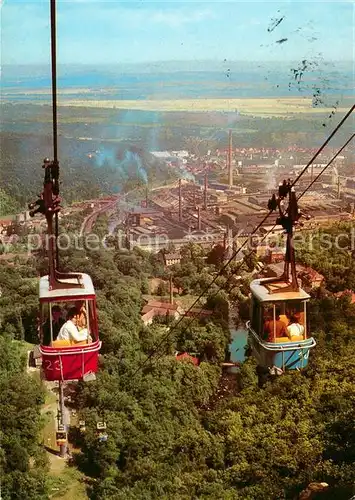 AK / Ansichtskarte Seilbahn Thale  Kat. Bahnen