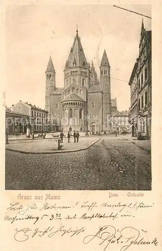 AK / Ansichtskarte Mainz Rhein Dom