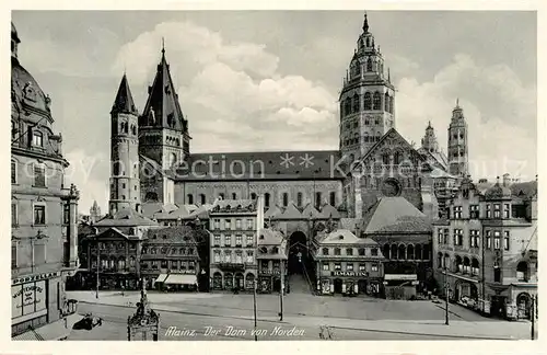 AK / Ansichtskarte Mainz Rhein Dom