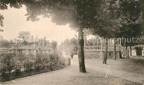 AK / Ansichtskarte Fontenay sous Bois La Gare Kat. Fontenay sous Bois