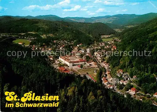 AK / Ansichtskarte St Blasien Fliegeraufnahme Kat. St. Blasien