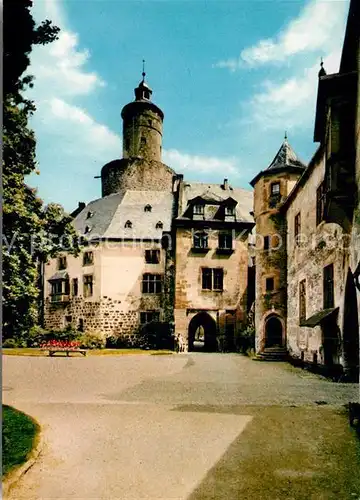 AK / Ansichtskarte Buedingen Hessen aeusserer Schlosshof Kat. Buedingen