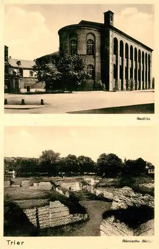 AK / Ansichtskarte Trier Basilika Roemisches Baeder  Kat. Trier